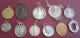 LOT DE  11   MEDAILLES RELIGIEUSES ...ARGENT-LAITON-BRONZE.... - Godsdienst & Esoterisme