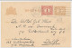 Briefkaart G. 88 A II/ Bijfrankering Amsterdam - Delft 1919 - Ganzsachen