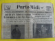 Journal Paris-Midi Du 8 Février 1934. émeute à Paris 12 Morts Doumergue - Sonstige & Ohne Zuordnung