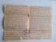 1943. Complete Letter From Concentration Camp Dachau. With Content. - Covers & Documents