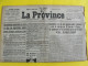 Delcampe - Journal La Province Du 17 Février 1934. émeute Sanglante Paris Nicol Delahaye Franc-maçon - Autres & Non Classés