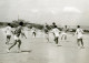 3 FOTOS SET 1967 REAL PHOTO CPA CORPO POLICIA FAP AEREA FUTEBOL SOCCER MILITARY TEAM ANGOLA AFRICA AFRIQUE AT186 - Sport