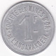 Madagascar 1 Franc 1920 Perroquet , Sté Des Mines D'or De L'Andavakoëra , En Aluminium , Lec# 85 - Madagascar
