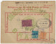 Brazil 1939 Money Order Shipped In Bahia Vale Postal Stamp 200$000 Réis + Definitite 600 And 1.000 Réis - Lettres & Documents