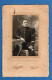 Photo Militaire Collée Sur Carton Soldat Du 53eme Regiment ( Format Cabinet 11cm X 16,5cm ) Photographe Scherren Toul - War, Military