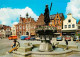 72615546 Husum Nordfriesland Marktplatz Und Rathaus Brunnen Husum - Husum