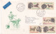 Enveloppe Timbres Chiens - Andere & Zonder Classificatie