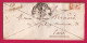 CURSIVE 72 ST ARNOULT SEINE ET OISE + PP ROUGE CAD TYPE 12 RAMBOUILLET POUR PARIS 1838 LETTRE - 1801-1848: Vorläufer XIX