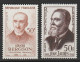 France-N°1217+1225 Neufs**/MNH : Centenaire De Jean Jaurès + Centenaire Du Philosophe Henri Bergson - Ongebruikt