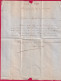 N°22 GC 19 CAD TYPE 22 AIGREFEUILLE D'AUNIS CHARENTE INFERIEURE INDICE 17 CACHET ARRIVE ROUEN AU RECTO LETTRE - 1849-1876: Classic Period