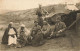 Rabat Kenitra , Maroc * Carte Photo Photographe L. Mathias * Villageois Et Militaires - Other & Unclassified