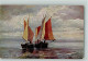 10548111 - Fischerboote Gute Erhaltung AK - AK - Fishing Boats