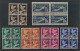 SCHWEIZ 250-55 Viererblock (SBK 185-90), Abrüstung, Zentrische Stempel, 250,-€ - Gebraucht