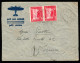 Delcampe - SOMALIA ITALIANA, BUSTA 1936, SASS. 222, AFGOI X FIRENZE - RARO - Somalie