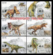 Delcampe - LIBYA 2013 Dinosaurs (6 Maximum-cards) - Préhistoriques