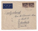 Australia  1936 Australie Sydney New South Wales Ornithorynque Platypus Zurich Switzerland - Cartas & Documentos