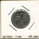 Delcampe - 2 RAND 1989 SOUTH AFRICA Coin #AS289.U.A - Afrique Du Sud