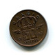 Delcampe - 50 CENTIMES 1967 DUTCH Text BÉLGICA BELGIUM Moneda #BB384.E.A - 50 Centimes