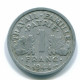 Delcampe - 1 FRANC 1944 FRANCE Coin VF/XF #FR1146.4.U.A - 1 Franc