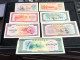 Delcampe - Cambodia Democratic Kampuchea Banknotes 1 Set- 1975- Khome 7 Pcs Au Very Rare - Cambodge