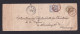 1897 - 2 S. Ganzsache Mit Zufrankatur Via Kobe Nach Deutschland - Storia Postale