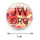 Pin's NEUF En Métal Et Verre Pins - JW.ORG Jehovah's Witnesses (Réf 4) - Associations