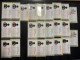 Delcampe - 325 Very Scarce Label Stamps Testing Machine - Duplicates Stockbook - Nuovi