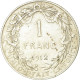 Monnaie, Belgique, Franc, 1912, TTB, Argent, KM:72 - 1 Franc