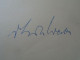 D203324  Signature -Autograph  - Erik ERICH WERBA  - Austrian Pianist Composer  Baden Bei Wien  1981 - Chanteurs & Musiciens