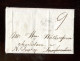 "GROSSBRITANIEN" 1805, Vorphila-Brief Mit K1 "DUNFERMLINE", Rueckseits L1 "ELLON" (L2037) - ...-1840 Vorläufer
