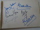 D203340  Signature -Autograph  - The King's Singers  Budapest Concert 1981  -  6 Autographs - Sänger Und Musiker