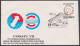 Inde India 1996 Special Cover Urban Transport Conference, Metro Train, Car, Van, Pictorial Postmark - Covers & Documents