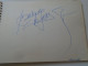 D203346  Signature -Autograph  -  Antonio Gades  - Spanish Flamenco Dancer And Choreographer 1981 - Zangers & Muzikanten