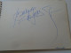 D203346  Signature -Autograph  -  Antonio Gades  - Spanish Flamenco Dancer And Choreographer 1981 - Cantantes Y Musicos