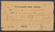 Inde British India 1915 The Allahabad Bank Debit Reciept, One Anna King George V Revenue Stamp - 1911-35  George V