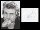 Daniel Guichard - Chanteur Français - Page De Livre D'or Signée + Photo - 1986 - Sänger Und Musiker