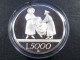 Delcampe - Italia - 2 X 2.000+5.000+10.000 Lire - Verso Il 2000- Serie Completa - KM# 195-196-197-198-208-209 - Gig# 476P-478P-482P - Jahressets & Polierte Platten