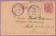 Br India King George V, Prisoners Of War Cancellation, Censor Postmark, Military, Postal Card, India - 1911-35 Roi Georges V