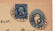 Postal Stationery USA New York Pour Frankfurt Germany Deutschland Benjamin Franklin One Cent - ...-1900