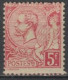MONACO - 1891 - YVERT N°21 * MLH - COTE = 120 EUR. - - Unused Stamps
