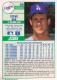 69 Steve Sax - Los Angeles Dodgers - Carte Score Baseball 1989 - Other & Unclassified