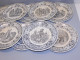 -10 ASSIETTES CERAMIQUE OPAQUE De SARREGUEMINES JEANNE D'ARC COLLECTION     E - Sarreguemines (FRA)