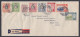 Jamaica 1956 Used Airmail Cover To British Embassy, Mexico City, Doctor Bird, Blue Mountain, Botanic Garden, Royal Birds - Jamaica (...-1961)