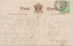 GB „BRIDLINGTON / STATION-OFFICE“ Double Circle 24mm On Superb Vintage B/w Postcard (Bridlington From The Pier) 1.8.1906 - Ferrovie & Pacchi Postali