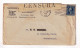 WW1 Providence 1916 Theodore W. Foster & Bro Jewelry Rhode Island USA La Chaux De Fonds Switzerland Censor Censure - Lettres & Documents