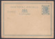 British Hong Kong One Cent Queen Victoria Mint Unused UPU Postcard Post Card, Postal Stationery - Lettres & Documents