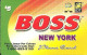 USA: Prepaid IDT - Boss New York 07.09 - Altri & Non Classificati