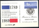 SOLDES - 1989 -   Carte Postale - Souvenir Philatélique De PHILEXFRANCE 89  - PRIX CADEAU + CERTIFICAT - Sonstige & Ohne Zuordnung
