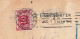 USA 1906 Manchester New York Bruxelles Belgique Tax 5 Centimes  J.P Morgan Exchange Stamp One Cent Benjamin Franklin - Cartas & Documentos