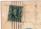 Delcampe - USA 1906 Manchester New York Bruxelles Belgique Tax 5 Centimes  J.P Morgan Exchange Stamp One Cent Benjamin Franklin - Lettres & Documents